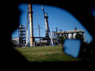 The Continental Carbon plant sits on the southern outskirts of Ponca City, Okla. Residents blamed the plant, which produces a black dust known as carbon black, for polluting their city. The Continental Carbon plant sits on the southern outskirts of Ponca City, Okla. Residents blamed the plant, which produces a black dust known as carbon black, for polluting their city.