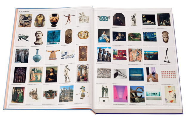 The Art Museum's "Plan Your Visit" page acts as a table of contents showing the reader different galleries to peruse, like ancient Rome, pre-Columbian Americas and art since the mid-20th century. 