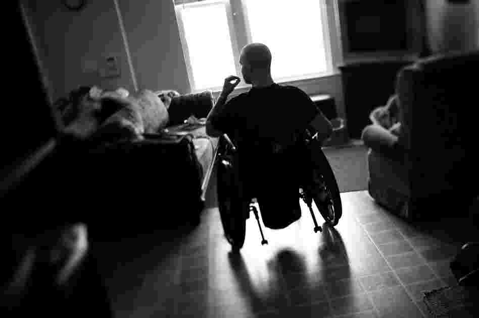 Thirty-four Marines from Romo's battalion also lost limbs while serving in Afghanistan during their seven month deployment. Despite the loss of his legs, Romo says he thinks he'll be okay.