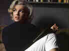 Marilyn Monroe relaxing at home in Hollywood, 1953 Marilyn Monroe relaxing at home in Hollywood, 1953
