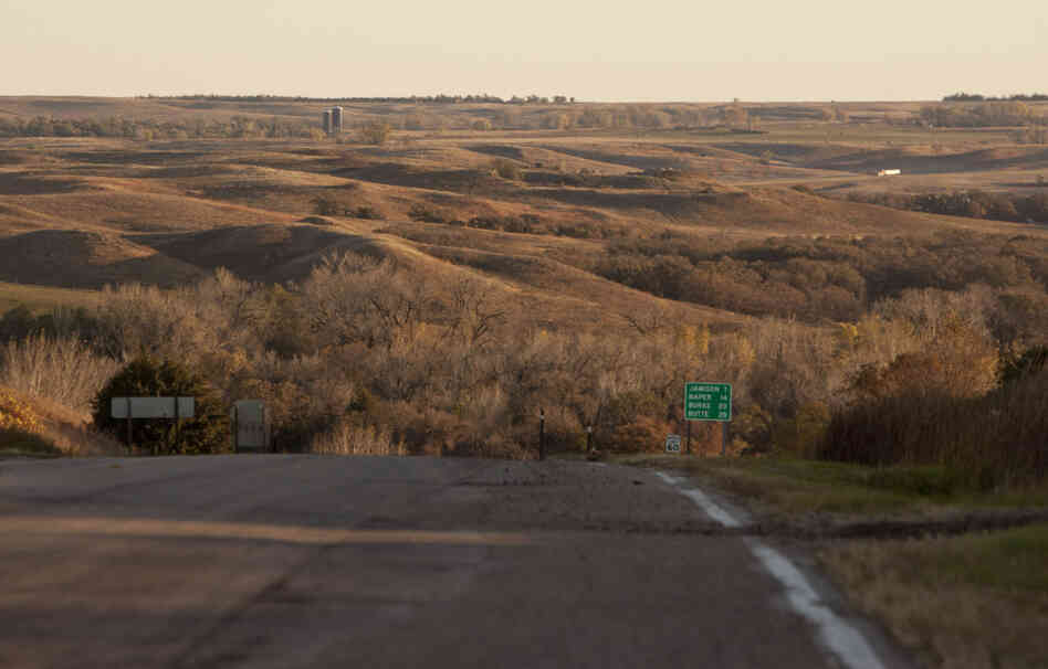 TransCanada plans to build the Keystone XL pipeline through Nebraska's Sandhills region shown here in Mills, Neb. State legislators have introduced bills barring pipelines in environmentally sensitive areas like the Sandhills and the Ogallala aquifer. TransCanada plans to build the Keystone XL pipeline through Nebraska's Sandhills region shown here in Mills, Neb. State legislators have introduced bills barring pipelines in environmentally sensitive areas like the Sandhills and the Ogallala aquifer.