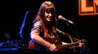 Feist performs at the World Cafe 20th-anniversary concert. Feist performs at the World Cafe 20th-anniversary concert.