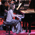 Pianist Helene Grimaud performing in Montpellier, France in 2010. Pianist Helene Grimaud performing in Montpellier, France in 2010.