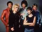 The Original VJs: MTV launched in 1981 with a small cache of videos by mostly unknown British bands and five VJs, or video jockeys: J.J. Jackson, Nina Blackwood, Mark Goodman, Martha Quinn and Alan Hunter. The Original VJs: MTV launched in 1981 with a small cache of videos by mostly unknown British bands and five VJs, or video jockeys: J.J. Jackson, Nina Blackwood, Mark Goodman, Martha Quinn and Alan Hunter.