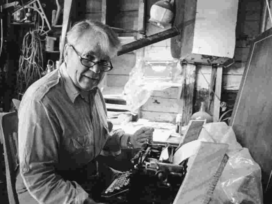 Rooney sometimes wrote his TV essays on an old typewriter in the cluttered office of his summer home in rural Rensselaerville, N.Y. 