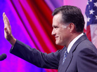 Mitt Romney waves after speaking at the Americans for Prosperity conference in Washington, D.C., Friday, Nov. 4, 2011. Mitt Romney waves after speaking at the Americans for Prosperity conference in Washington, D.C., Friday, Nov. 4, 2011.