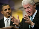 Former President Clinton and President Obama at the White House; December 10, 2010. Former President Clinton and President Obama at the White House; December 10, 2010.