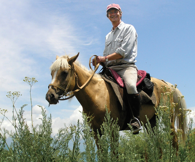 Author P.J. O'Rourke writes that while trekking through Kyrgyzstan's Tian Shan Mountains, he fell in love with his horse, whom he named Trigger. But that doesn't mean he loved the trip.