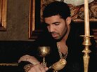 Drake, brooding, on the cover of Take Care. Drake, brooding, on the cover of Take Care.
