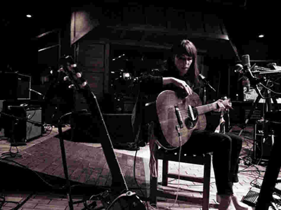 Feist performs at the Village Studios on KCRW's Morning Becomes Eclectic. Feist performs at the Village Studios on KCRW's Morning Becomes Eclectic.