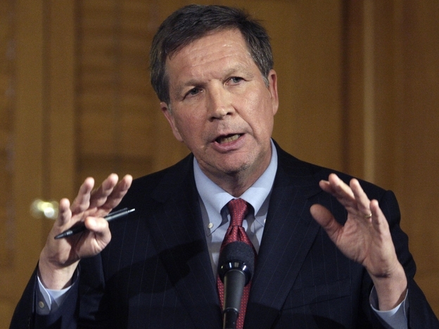 Ohio Gov. John Kasich in March, 2011. 