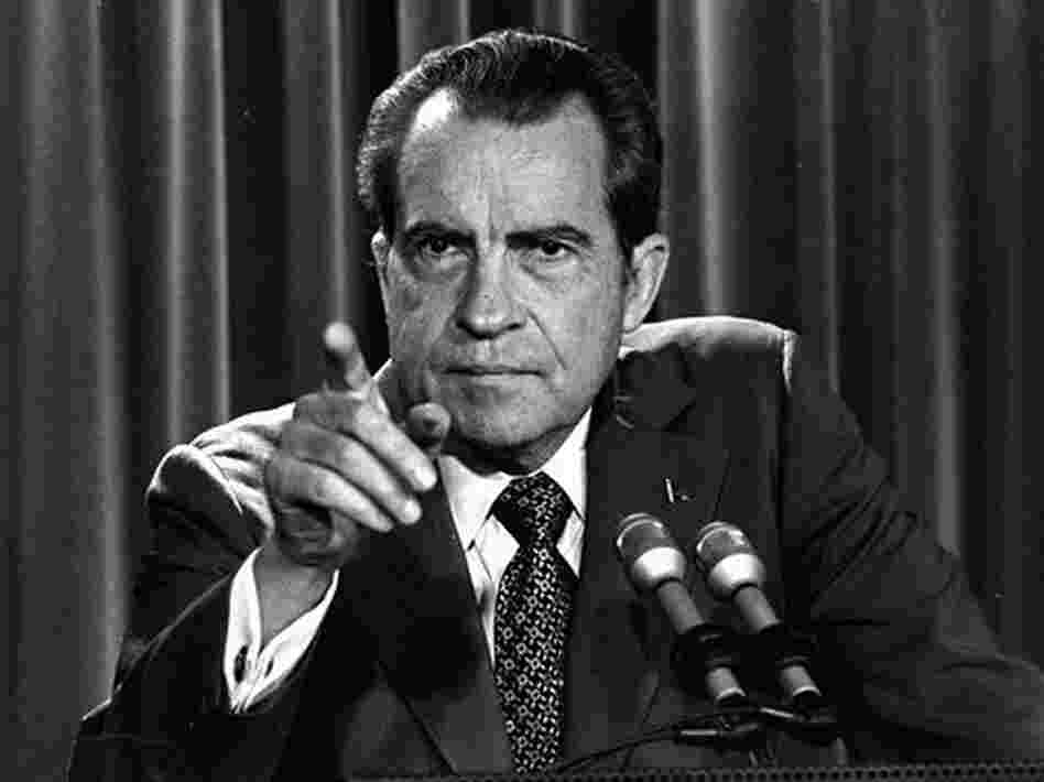 In this March 15, 1973, White House news conference, President Nixon says he will not allow his legal counsel, John Dean, to testify in the Watergate investigation and challenges the Senate to test him in the Supreme Court. In this March 15, 1973, White House news conference, President Nixon says he will not allow his legal counsel, John Dean, to testify in the Watergate investigation and challenges the Senate to test him in the Supreme Court.
