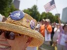 Supporters cheer at a rally as Cain announces his run for the Republican presidential nomination in Atlanta in May. Supporters cheer at a rally as Cain announces his run for the Republican presidential nomination in Atlanta in May.