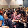 Women attend a talk on Wednesday at the Grace Hopper Celebration of Women in Computing in Portland, Ore. The conference offers mentoring and recruiting for women in technology fields. Women attend a talk on Wednesday at the Grace Hopper Celebration of Women in Computing in Portland, Ore. The conference offers mentoring and recruiting for women in technology fields.