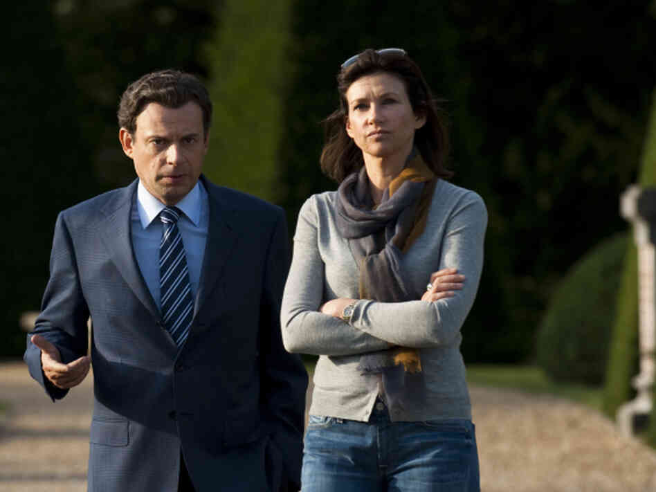 The Conquest portrays Sarkozy's estrangement from second wife and trusted adviser Cecilia Sarkozy (Florence Pernel) as just one consequence of his singular focus on his advancement.