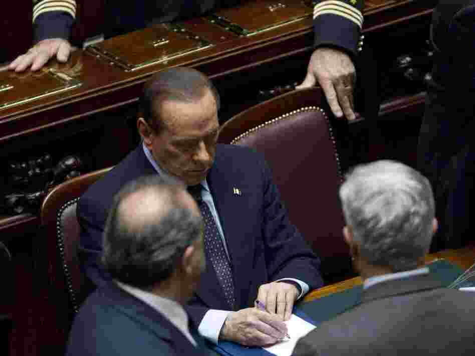 Italian Premier Silvio Berlusconi promised Tuesday to resign after parliament passed economic reforms demanded by the European Union. The debt crisis in Europe has been compounded by political problems.