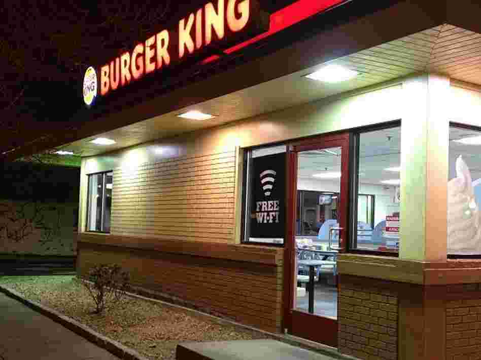 The Burger King where the fight happened that Andy M. Boyle witnessed and tweeted.