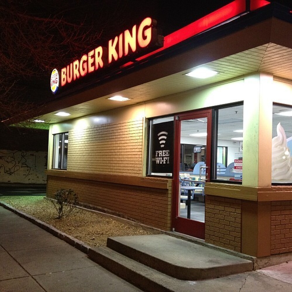 The Burger King where the fight happened that Andy M. Boyle witnessed and tweeted.
