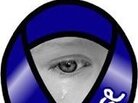 The "stop child abuse" blue ribbon. The "stop child abuse" blue ribbon.