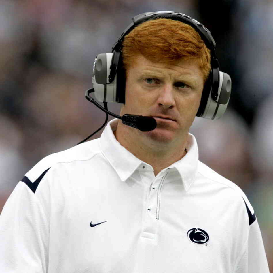 Penn State assistant football coach Mike McQueary.
