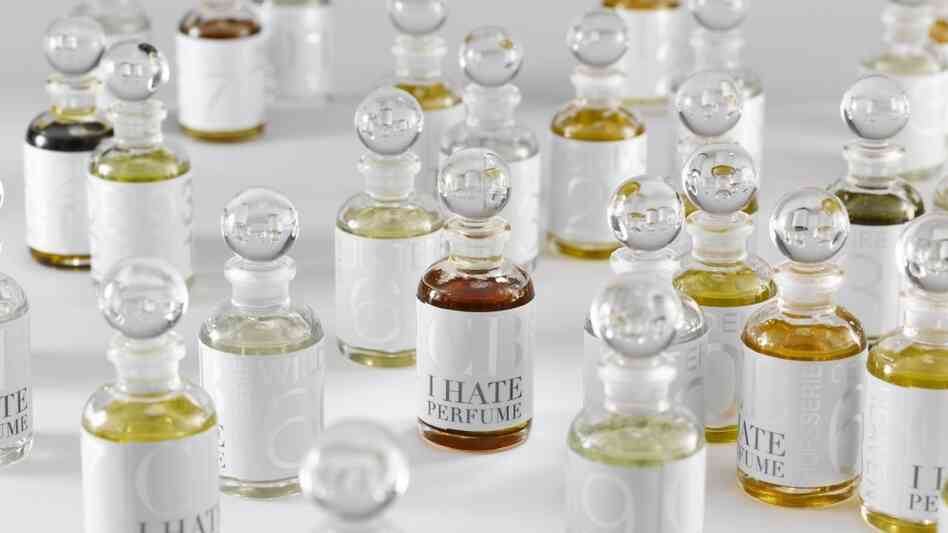 A Labor of Love: For his "I Hate Perfume" collection, Christopher Brosius blends and bottles all of his scents by hand in his workshops. The process may be labor-intensive, but it allows him to create singular scents that can't be mass-produced. A Labor of Love: For his "I Hate Perfume" collection, Christopher Brosius blends and bottles all of his scents by hand in his workshops. The process may be labor-intensive, but it allows him to create singular scents that can't be mass-produced.