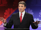 Texas Gov. Rick Perry speaks during a debate hosted by CNBC and the Michigan Republican Party at Oakland University on Nov. 9 in Rochester, Mich. Texas Gov. Rick Perry speaks during a debate hosted by CNBC and the Michigan Republican Party at Oakland University on Nov. 9 in Rochester, Mich.