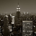 Manhattan, Copland's "Quiet City," at night. Manhattan, Copland's "Quiet City," at night.