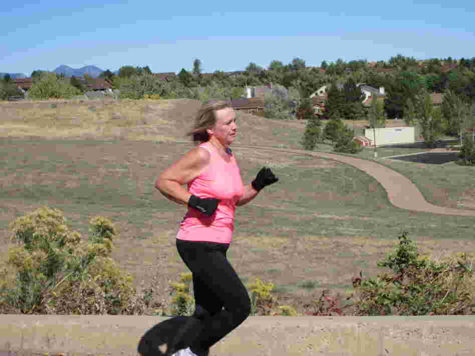 Marcia Noyes, 51, was overweight for most of her life. She lost 80 pounds in eight months and qualified for a marathon.