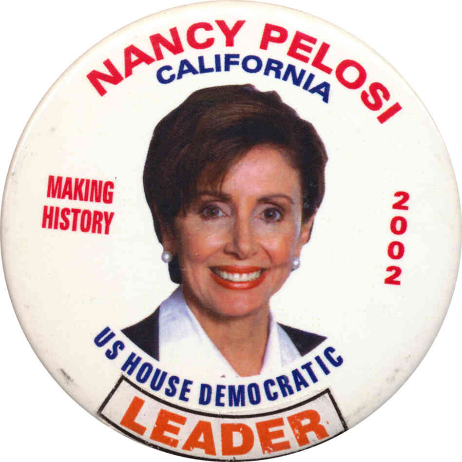 Nancy Pelosi button Nancy Pelosi button