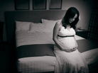 pregnant woman alone pregnant woman alone