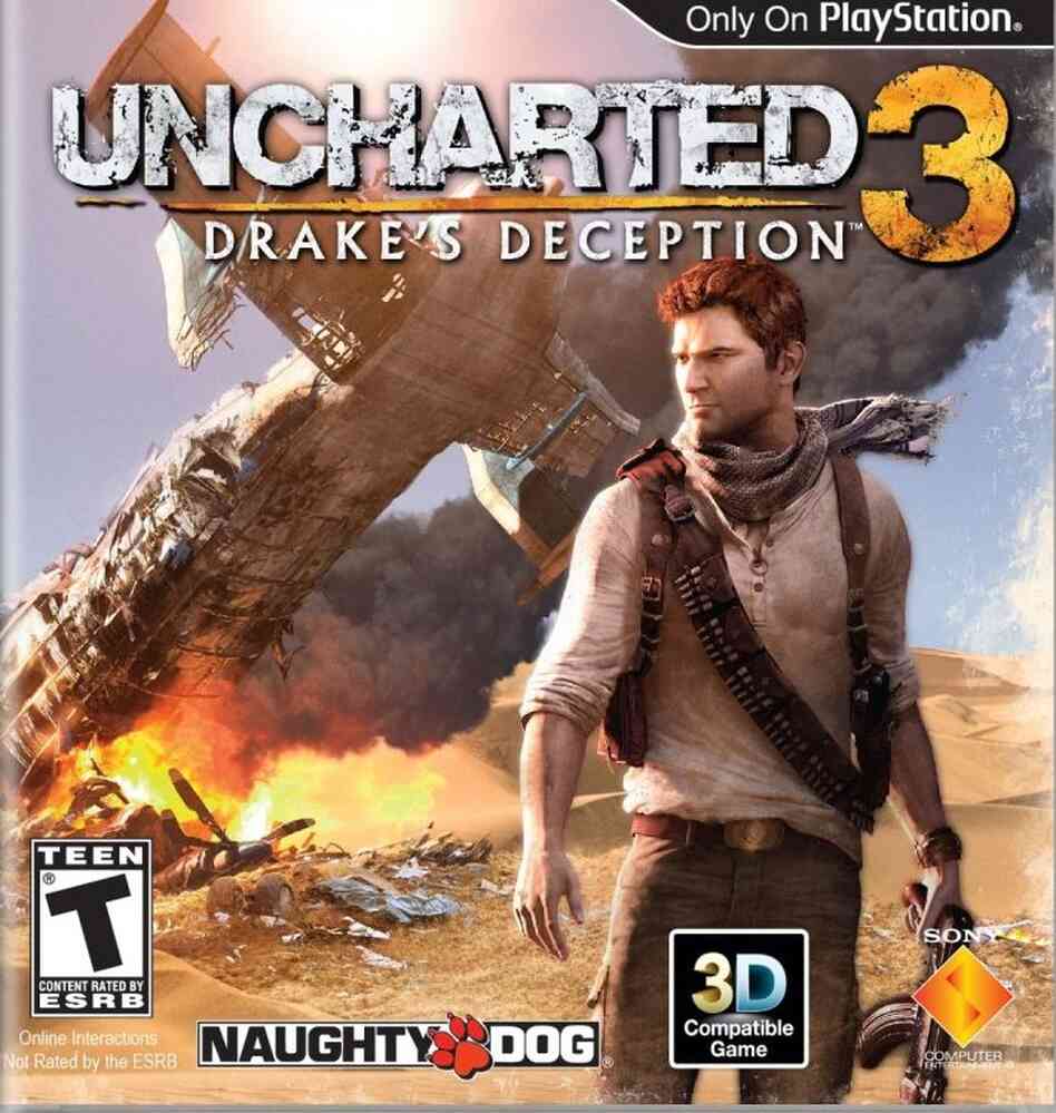 The cover of Uncharted 3
