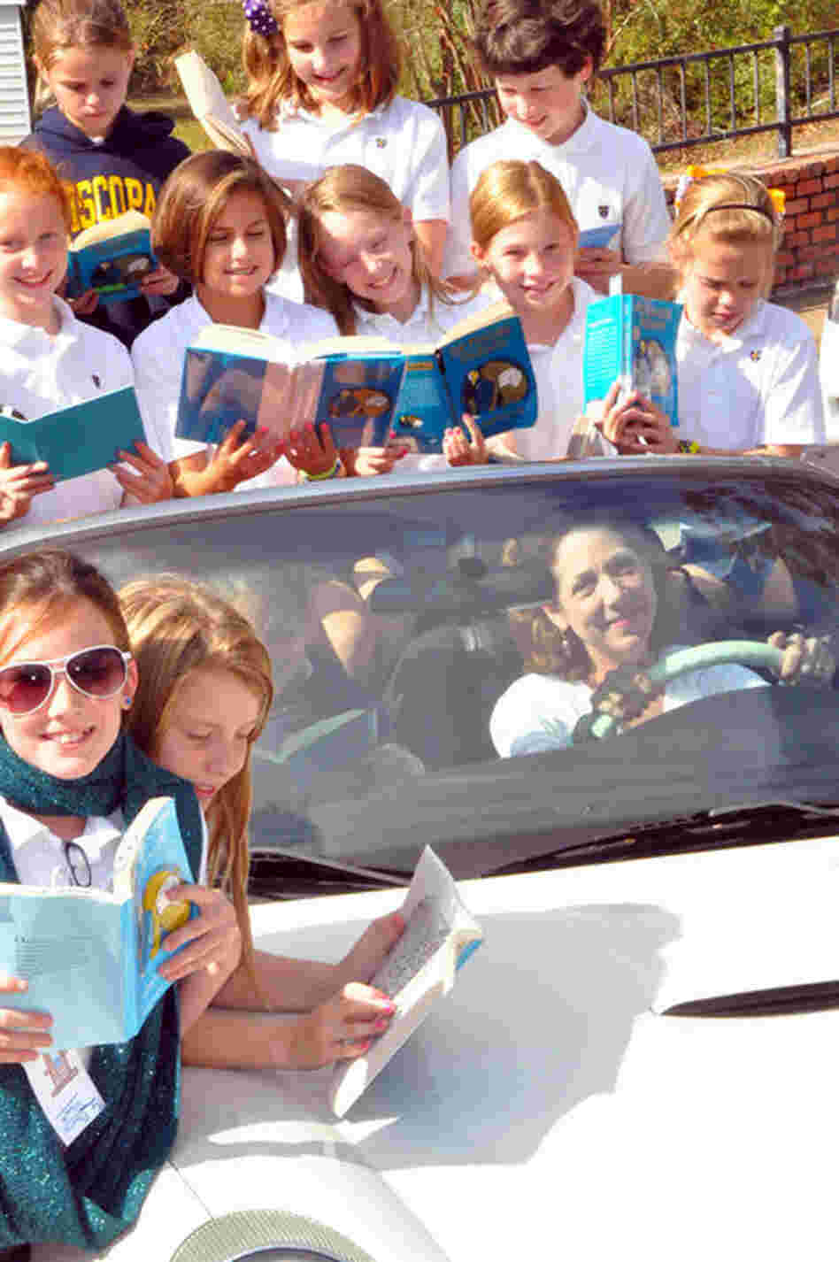 When it comes to learning and reading, Margaret Boudreaux tells her fifth grade Language Arts class at the Episcopal School of Baton Rouge to "get in the driver's seat."