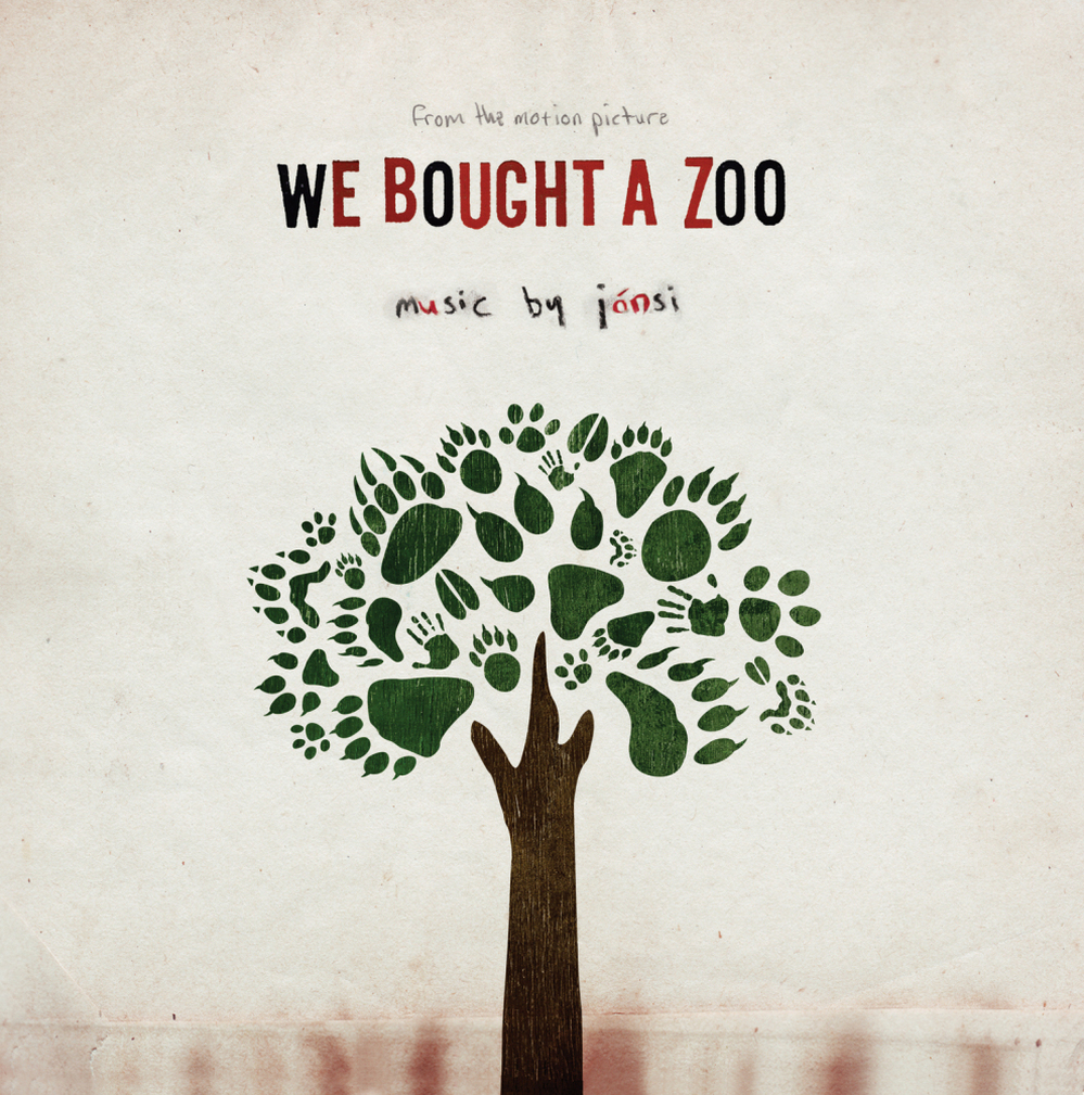 cover art for the soundtrack to "We Bought A Zoo"