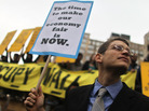 Occupy Wall Street activists protested in New York's City's Duarte Square after police removed them from Zuccotti Park. Occupy Wall Street activists protested in New York's City's Duarte Square after police removed them from Zuccotti Park.