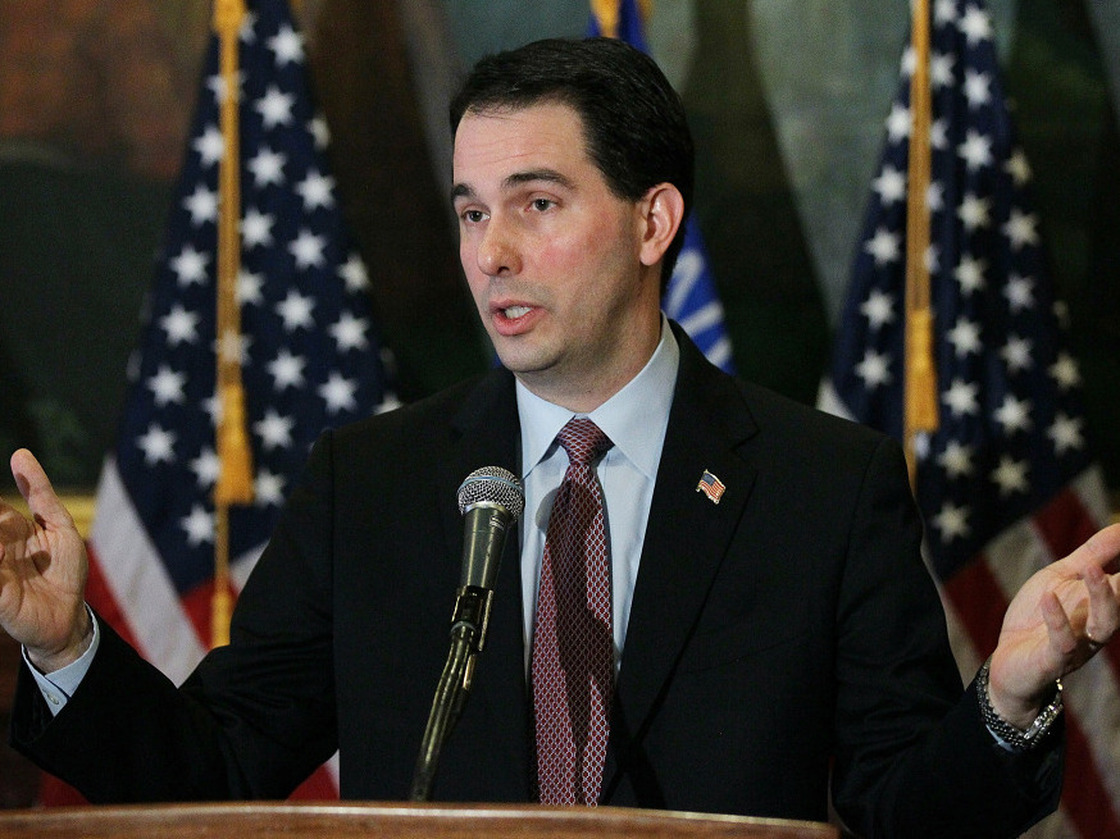 Wisconsin Gov. Scott Walker,   March 7, 2011.