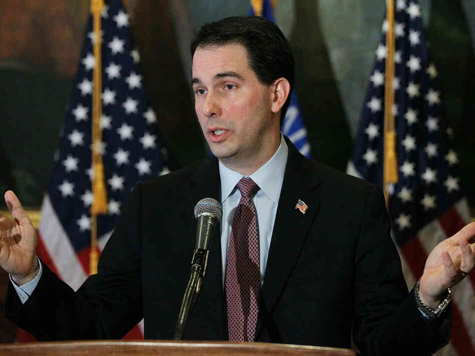 Wisconsin Gov. Scott Walker,   March 7, 2011.