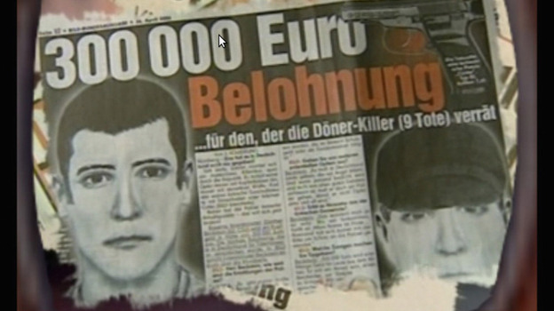 Germany has been rocked by allegations that a small, underground neo-Nazi group calling itself the Nationalist Socialist Underground carried out a 13-year-long crime spree that included murder, robbery and bombing. Here, a screen shot from a promotional DVD reportedly made by neo-Nazis Uwe Mundlos and Uwe Boenhardt. The two men committed suicide earlier this month.