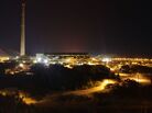 A haze can be seen at night hovering over the Asarco copper smelter, which turns copper ore into nearly pure copper bars. A haze can be seen at night hovering over the Asarco copper smelter, which turns copper ore into nearly pure copper bars.