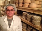 Aaron Foster, with cheese. Aaron Foster, with cheese.