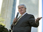 Republican presidential candidate Newt Gingrich, the former House speaker, speaks to supporters during a rally in Jacksonville, Fla., on Thursday. Republican presidential candidate Newt Gingrich, the former House speaker, speaks to supporters during a rally in Jacksonville, Fla., on Thursday.