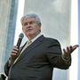 Republican presidential candidate Newt Gingrich, the former House speaker, speaks to supporters during a rally in Jacksonville, Fla., on Thursday. 