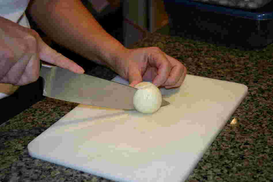 Chop the onion...