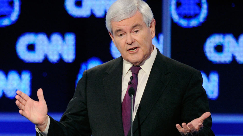 At a Republican presidential debate in Las Vegas last month, Newt Gingrich got zinged by rival Mitt Romney for coming up with idea of an individual insurance mandate.
