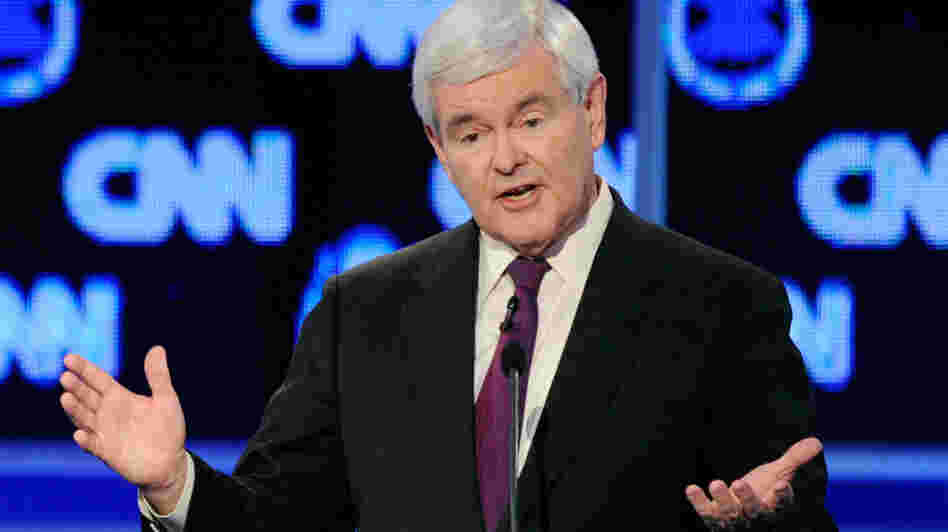 At a Republican presidential debate in Las Vegas last month, Newt Gingrich got zinged by rival Mitt Romney for coming up with idea of an individual insurance mandate.