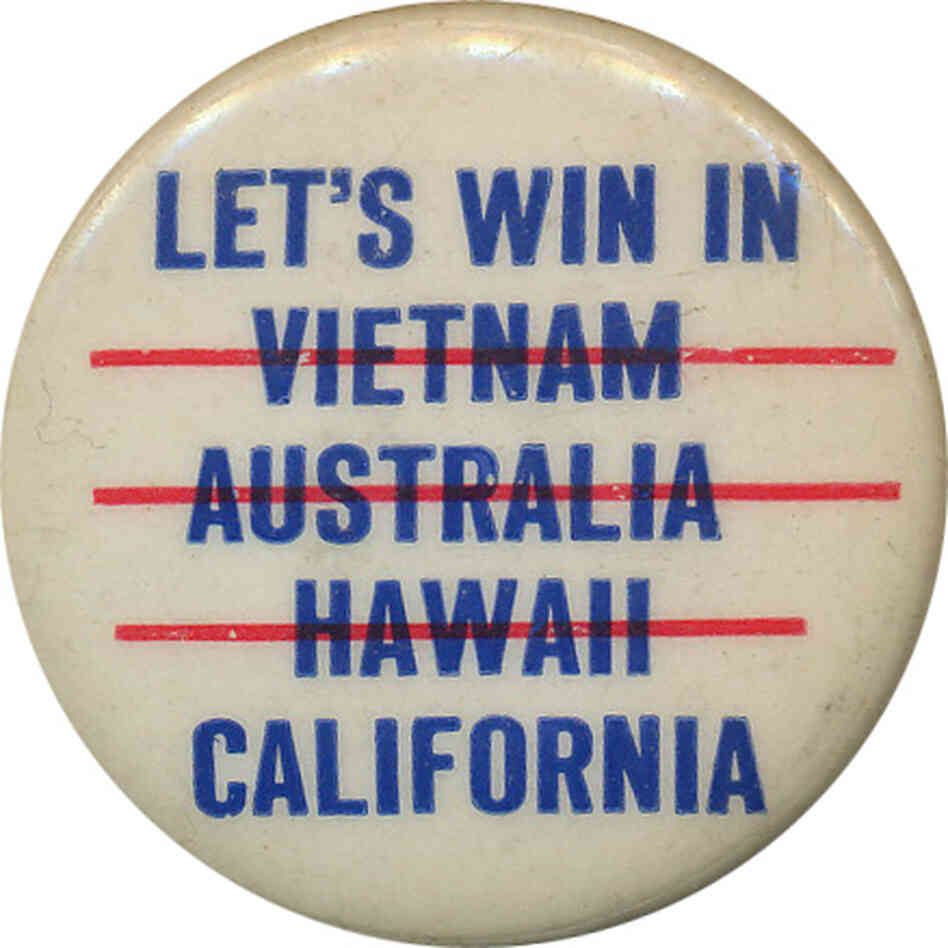 What's a domino theory button without Australia? What's a domino theory button without Australia?