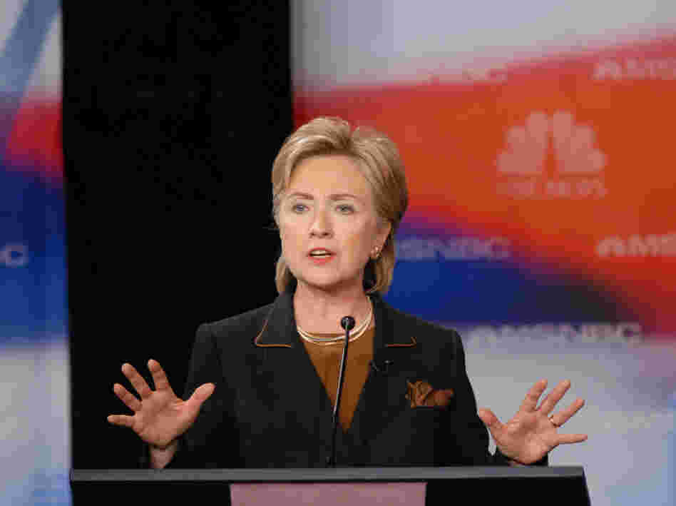 Hillary Clinton's "inevitability" became less certain after a debate in Philadelphia at Drexel University in October 2007. 