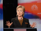 Hillary Clinton's "inevitability" became less certain after a debate in Philadelphia at Drexel University in October 2007. Hillary Clinton's "inevitability" became less certain after a debate in Philadelphia at Drexel University in October 2007.
