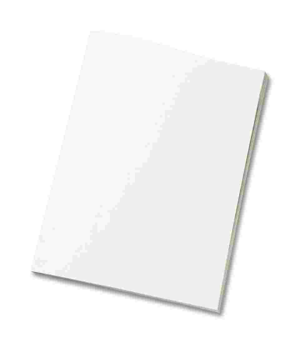 A blank magazine. A blank magazine.