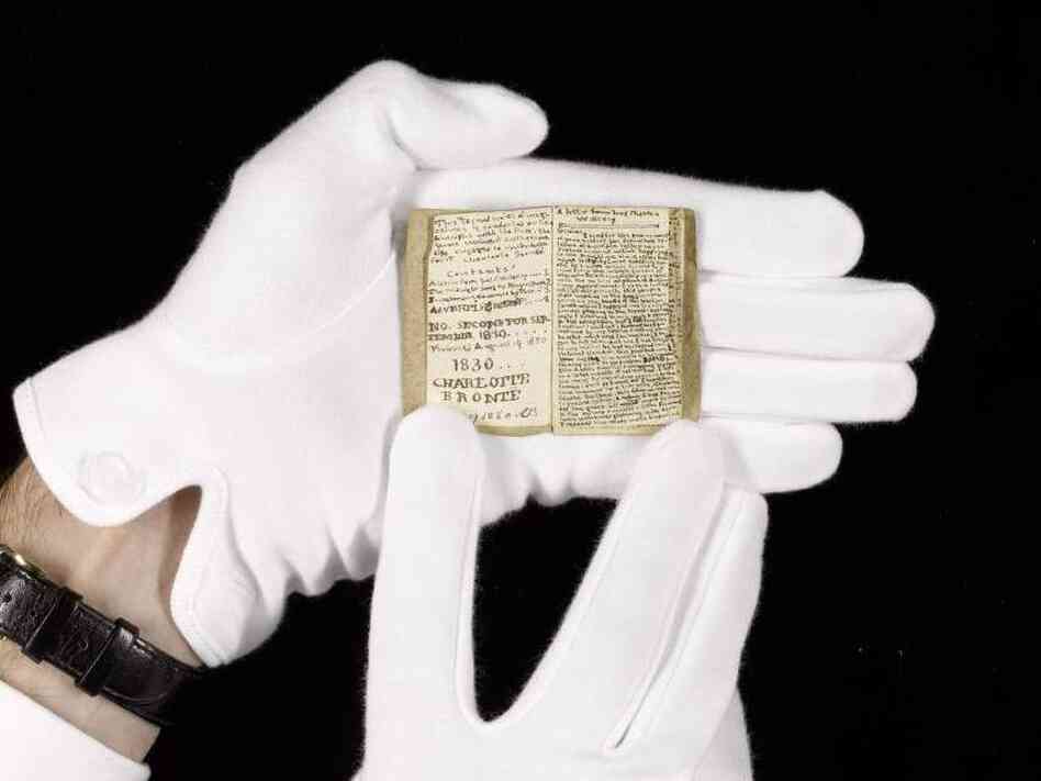 Charlotte Bronte's recently discovered manuscript contains more than 4,000 words painstakingly crammed onto 19 pages, each measuring approximately 35-by-61 millimeters.