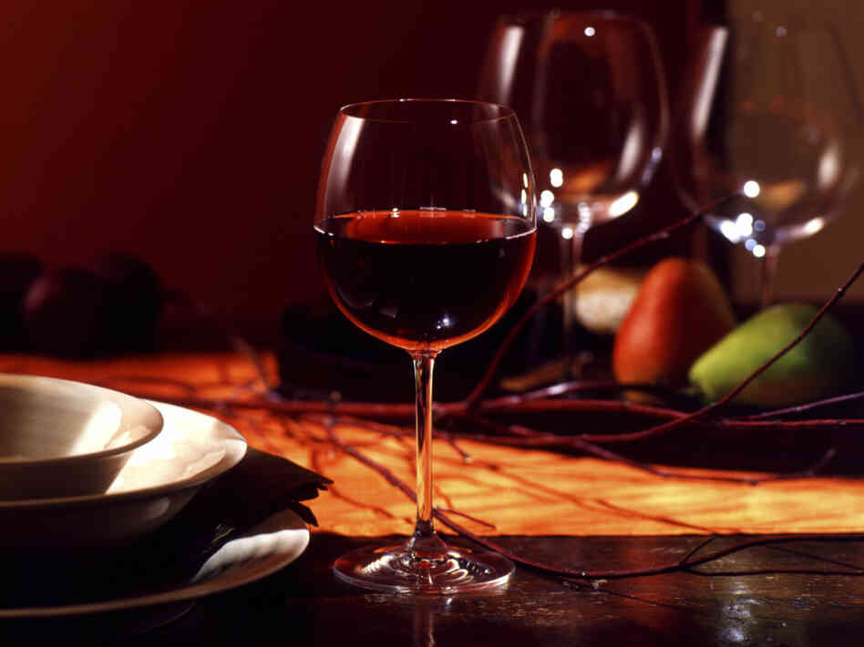 Perfect pairings: wine, food and music.